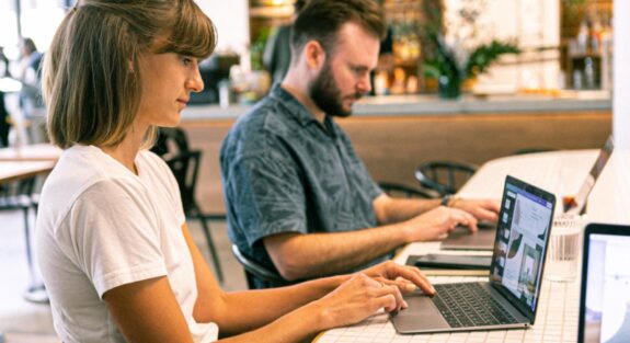 Photo Of Woman Using Laptop
